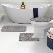 cut to fit bathroom rugs